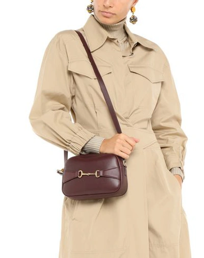 Shop Celine Cross-body Bags In Cocoa