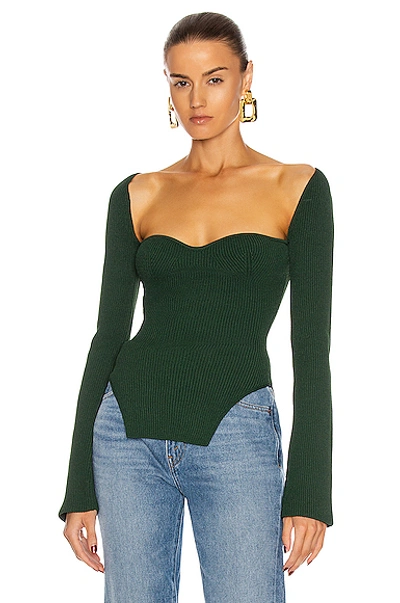 Shop Khaite Maddy Sweater In Deep Vert