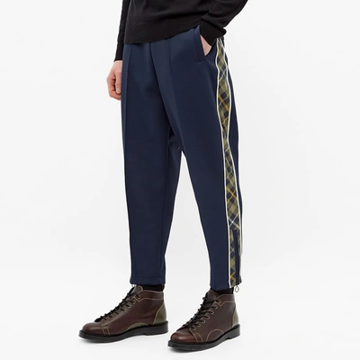 Fred Perry X Nicholas Daley Tartan Taped Track Pant In Blue | ModeSens