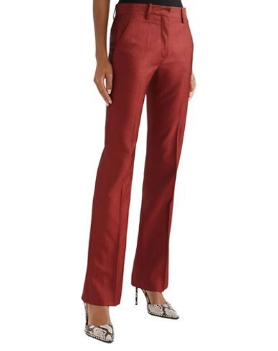 Shop Tre By Natalie Ratabesi Woman Pants Rust Size 6 Viscose, Polyester, Elastane In Red