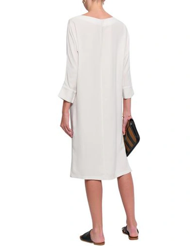 Shop Filippa K Knee-length Dresses In Ivory