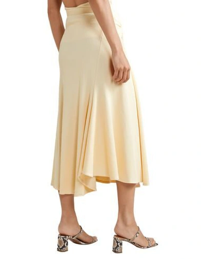 Shop Maggie Marilyn Midi Skirts In Ivory