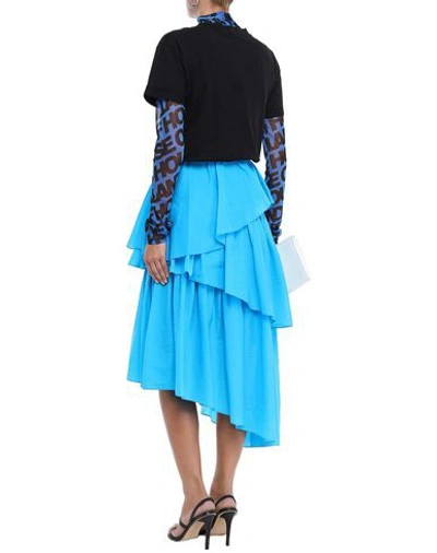 Shop House Of Holland Long Skirts In Azure