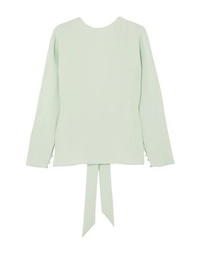 Shop Les Héroïnes By Vanessa Cocchiaro Blouses In Light Green