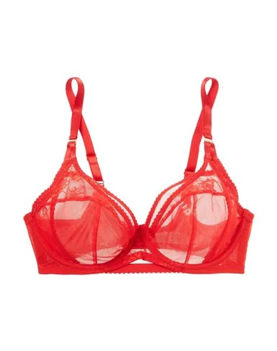 Shop Adina Reay Bras In Red