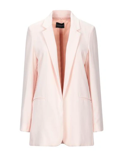 Shop Atos Lombardini Suit Jackets In Light Pink