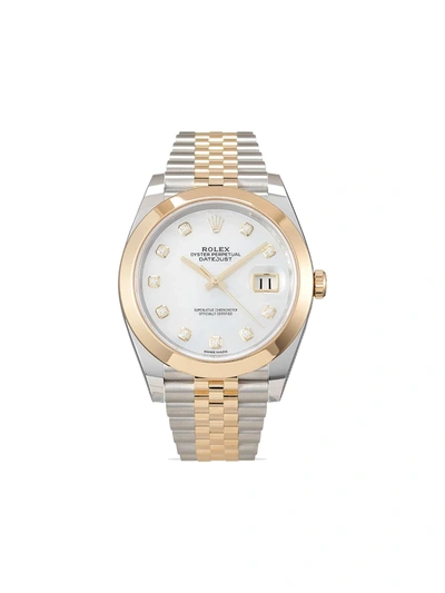 Shop Rolex 2020 Unworn Datejust 41mm In White