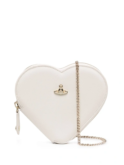 Vivienne Westwood New Heart Leather Cross-Body Bag