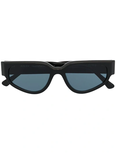 Shop Ahlem Passage Lepic Oversize-frame Sunglasses In Black