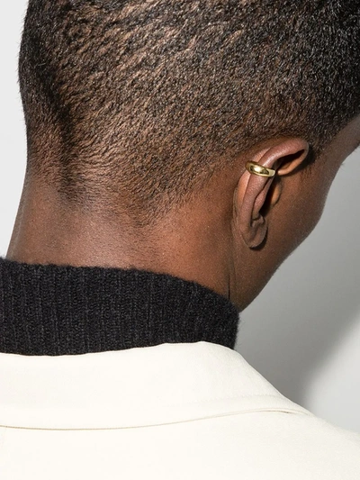 Tom Wood Gold Thick Single Ear Cuff In Gold