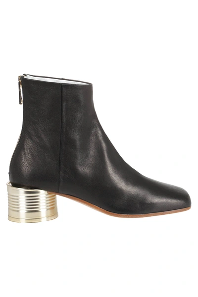 Shop Mm6 Maison Margiela Boots In Nero