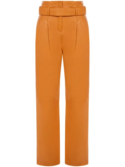 Shop Wandering Trouser In Orange