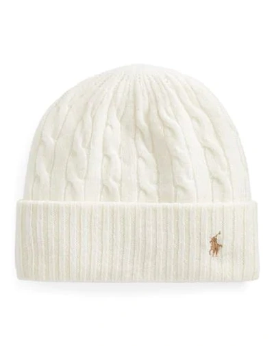 Shop Polo Ralph Lauren Hat In White