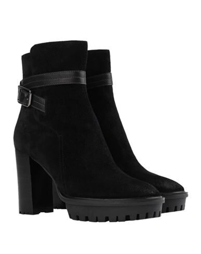 Shop Bruno Premi Woman Ankle Boots Black Size 11 Calfskin, Bovine Leather