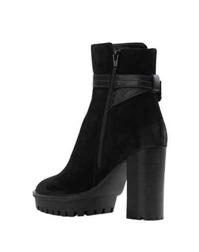 Shop Bruno Premi Woman Ankle Boots Black Size 11 Calfskin, Bovine Leather