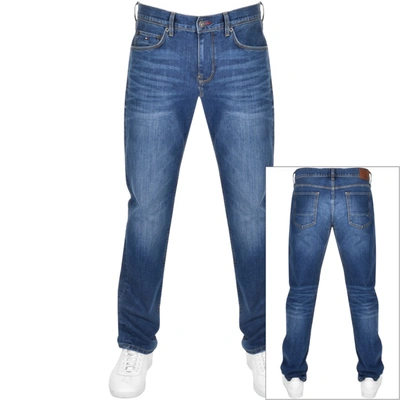 Shop Tommy Hilfiger Denton Straight Fit Jeans Blue