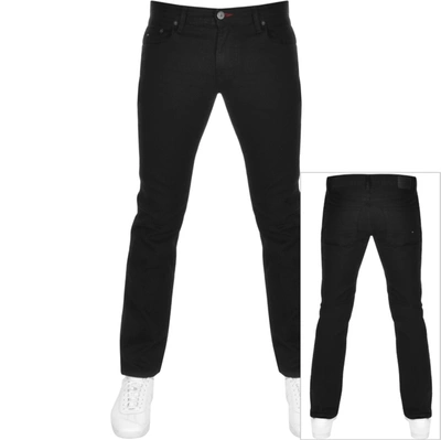 Shop Tommy Hilfiger Denton Straight Fit Jeans Black