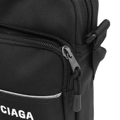 Shop Balenciaga Sports Messenger Bag In Black