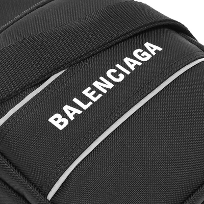 Shop Balenciaga Sports Messenger Bag In Black