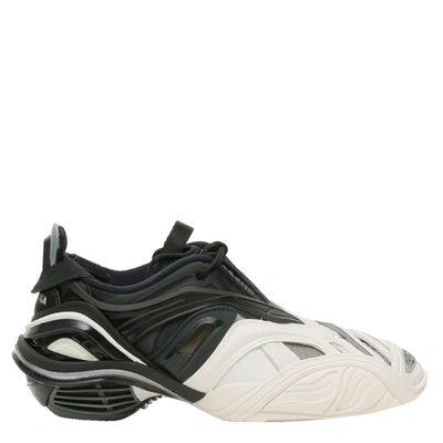 Pre-owned Balenciaga Black/white Tyrex Sneakers Size 38