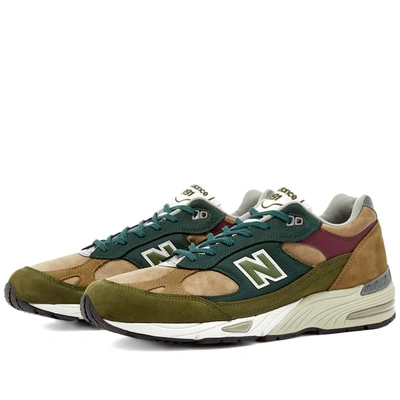 Shop New Balance M991ntg - Made In England In Green