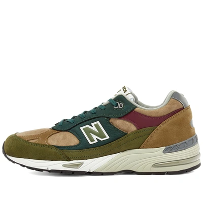 Shop New Balance M991ntg - Made In England In Green