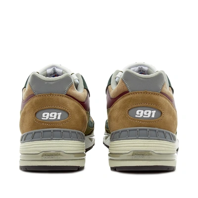 Shop New Balance M991ntg - Made In England In Green