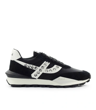 Shop Ash Spider Studs Black Sneaker