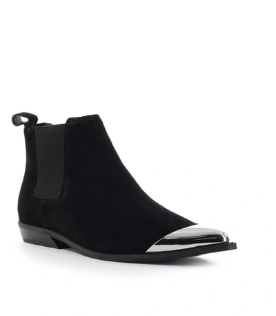 Shop Calvin Klein Arthena Black Suède Chelsea Boot