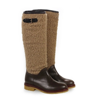 Shop Roberto Festa Belfort Brown High Boot