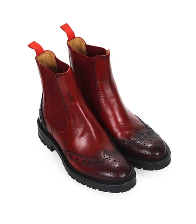 Shop Barracuda Aged Red Chelsea Boot