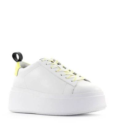 Shop Ash Moon White Yellow Platform Sneaker