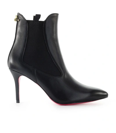 Shop Pinko Bracciano Black Leather Ankle Boot