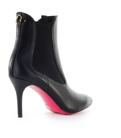 Shop Pinko Bracciano Black Leather Ankle Boot