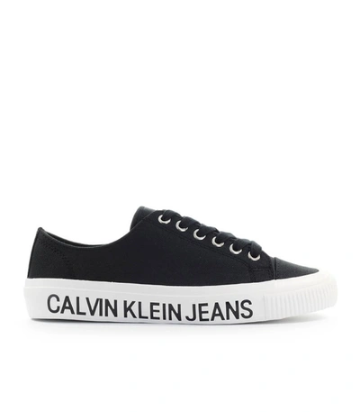 Shop Calvin Klein Destinee Black Sneaker