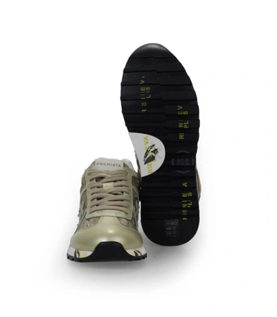 Shop Premiata Lucy D 3659 Sneaker In Gold