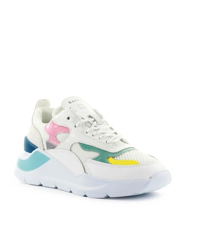 Shop Date Fuga Netki White Multicolor Sneaker