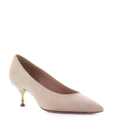 Shop Roberto Festa Claude Pink Suede Pump