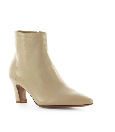 Shop Fiori Francesi Beige Leather Ankle Boot