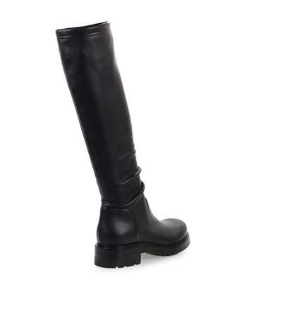 Shop Elena Iachi Black Basic High Boot