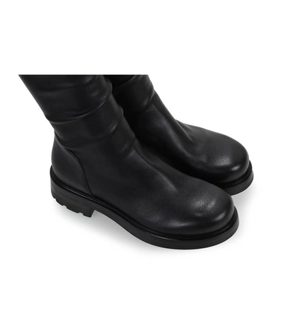 Shop Elena Iachi Black Basic High Boot