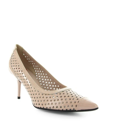 Shop Love Moschino Hearts Light Pink Pumps