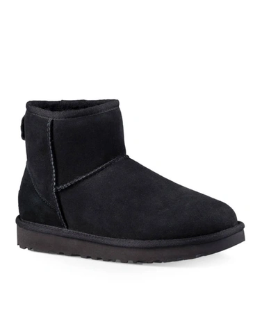 Ugg Classic Mini Ii Shearling Boots In Black