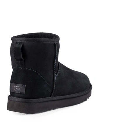 Ugg Classic Mini Ii Shearling Boots In Black
