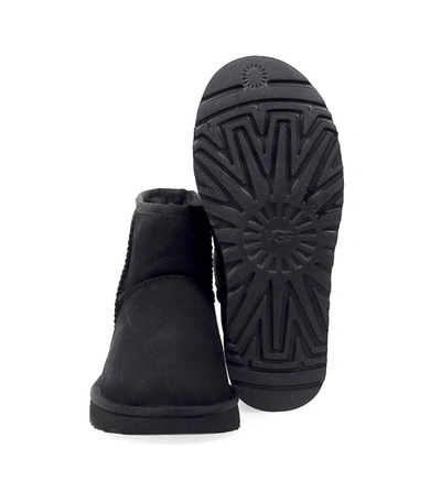 Ugg Classic Mini Ii Shearling Boots In Black