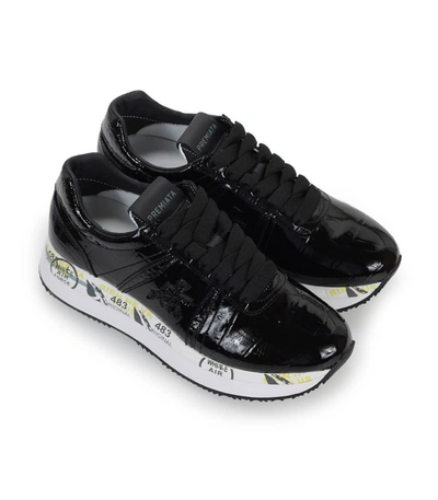 Shop Premiata Conny 4817 Sneaker In Black