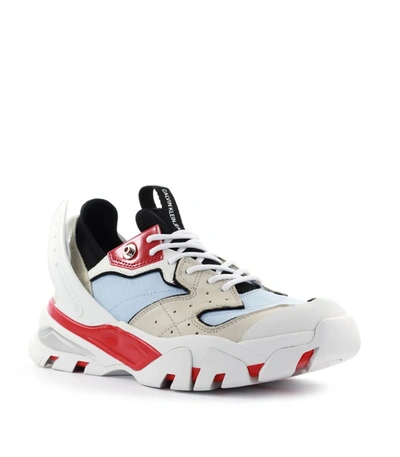 Shop Calvin Klein Calador White Red Sneaker In Multicolor