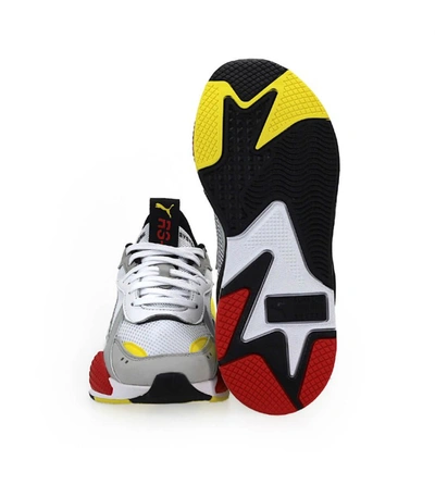 Shop Puma Rs-x Toys Black Yellow Red Sneaker In Multicolor