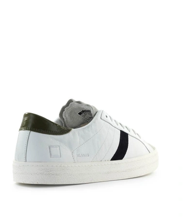 Shop Date Hill Low Vintage White Military Green Sneaker