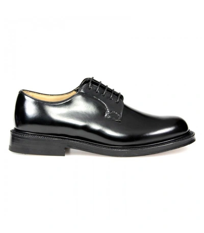 Church's Shannon Whole-cut Polished-leather Derby Shoes In Black | ModeSens